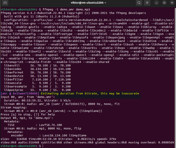 How To Play Amr Audio Files On Ubuntu 22.04 11 How to play amr audio files on ubuntu 22. 04 11