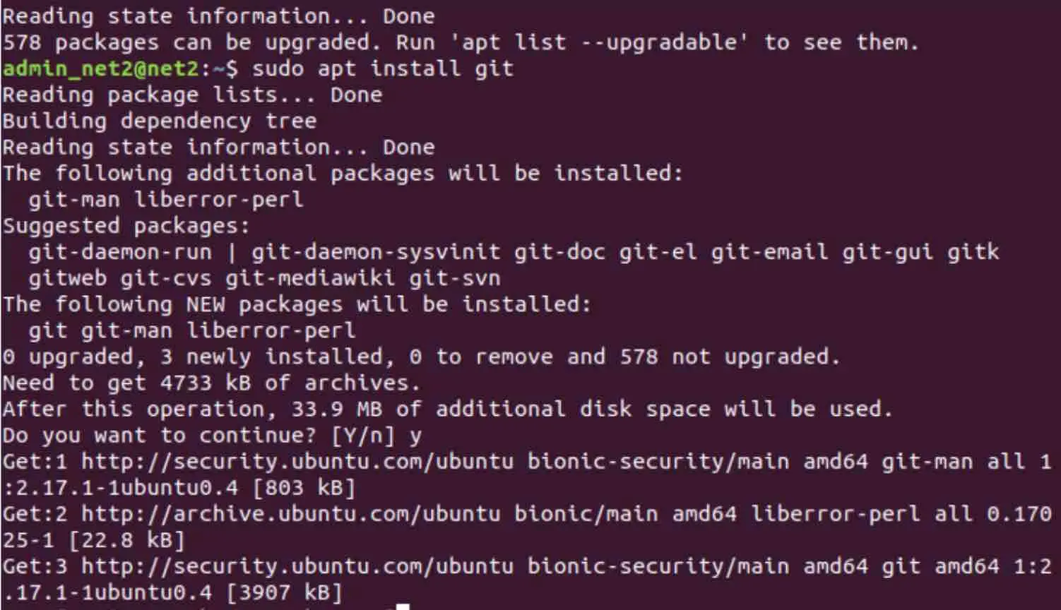 How To Install Git On Ubuntu 18.04 2 How to install git on ubuntu 18. 04 2