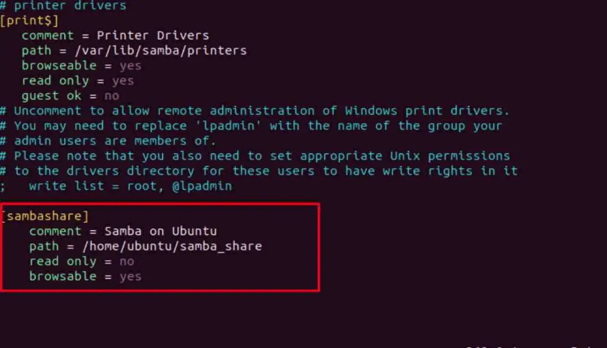 How to install Samba on Ubuntu 8