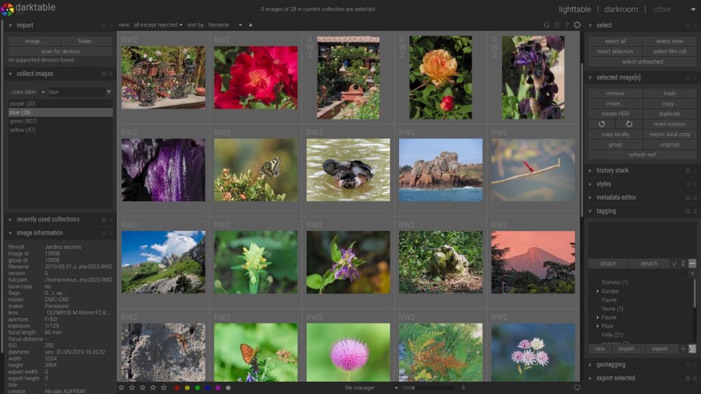 Darktable 4. 4 llega con la capacidad de definir múltiples ajustes, mejoras y mas