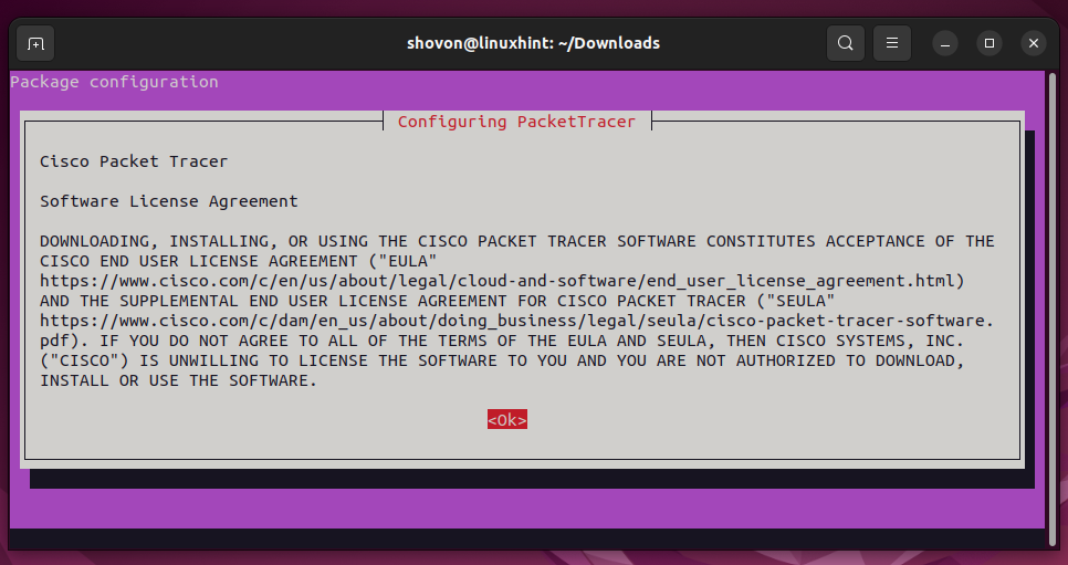 How To Install Cisco Packet Tracer On Ubuntu 22.04 Lts 16 A screenshot of a computer description automatically generated