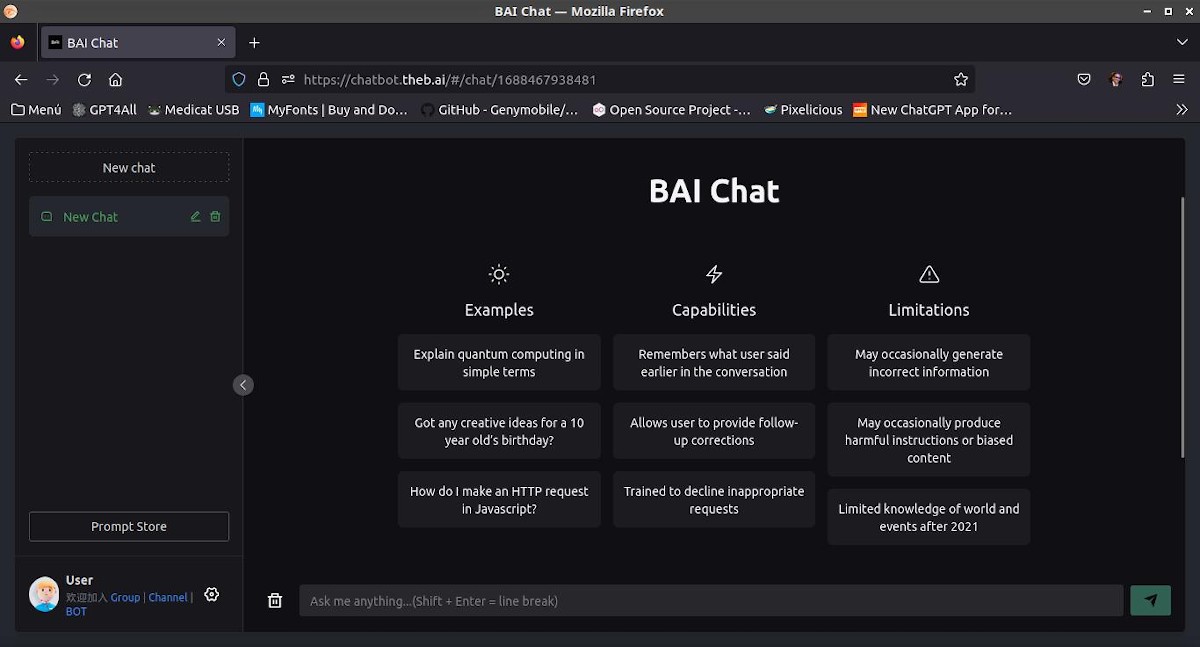 Bavarder Desktop Y Bai Chat Web: 2 Útiles Chatbots Ia A Conocer 7 Bai chat