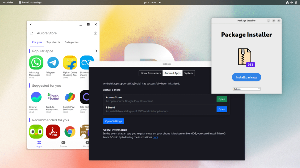 Blendos la distro que permite tener todas las distribuciones en una sola llega a su versión v3