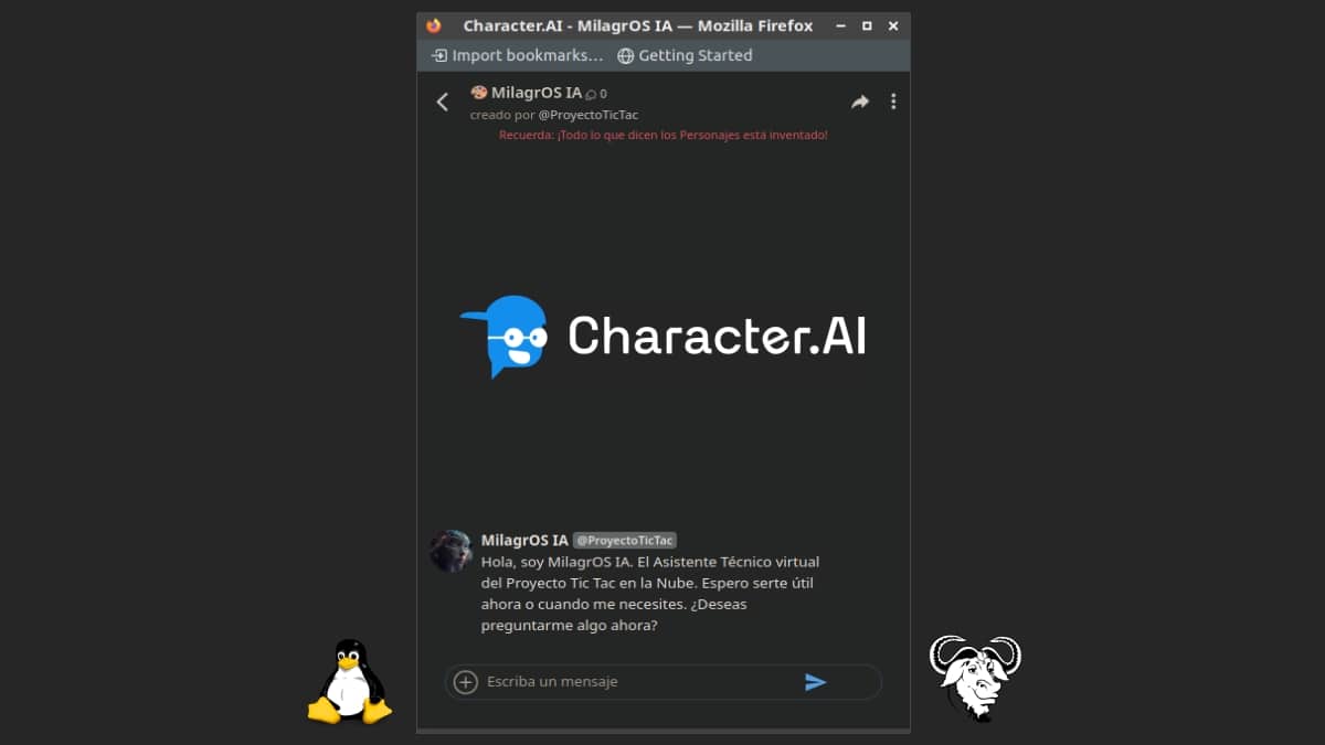 Bavarder Desktop Y Bai Chat Web: 2 Útiles Chatbots Ia A Conocer 2 Character ai: ¿cómo crear un útil chatbot propio para linux?