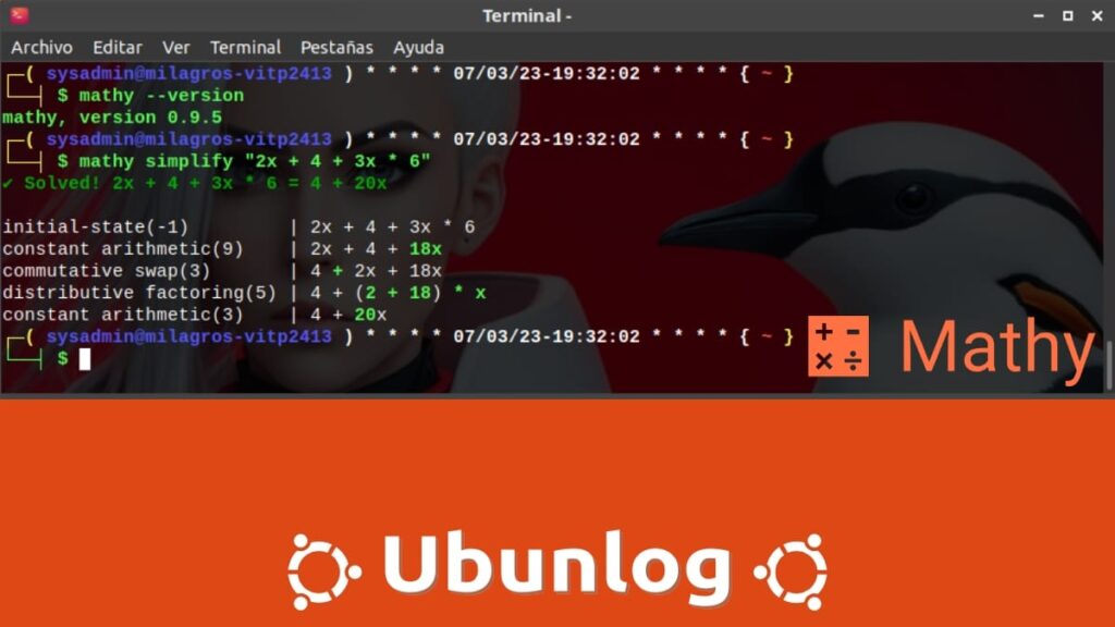 Mathy: útil herramienta cli para resolver problemas de álgebra
