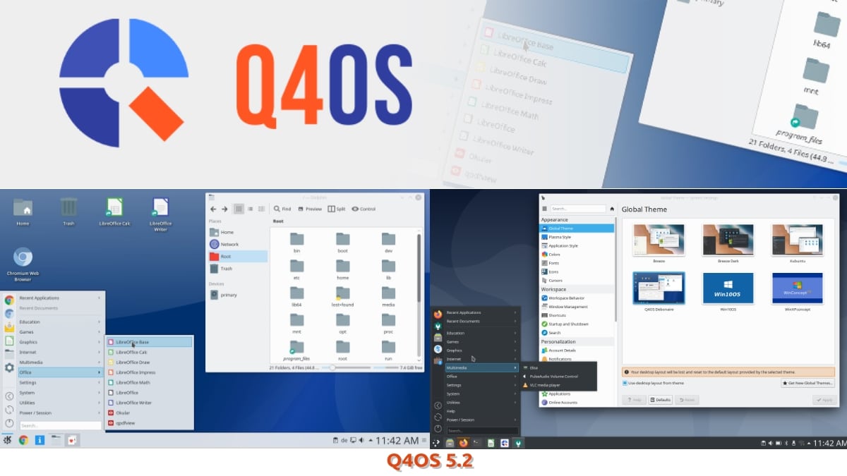 Q4Os 5.2: Novedades De Una Distro Basada En Debian Con Trinity 3 Q4os 5. 2: ahora viene con base debian 12 bookworm