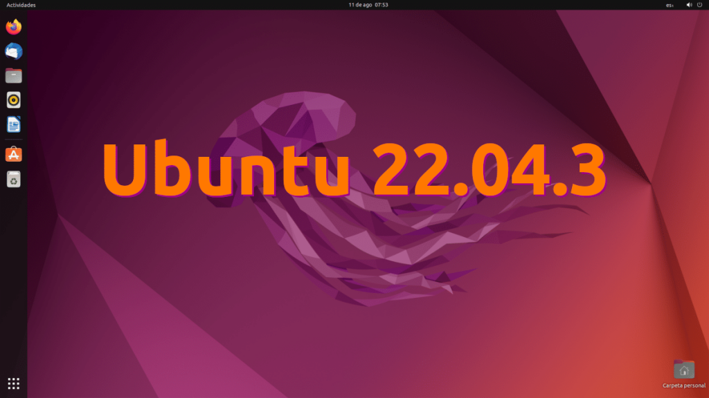 Ubuntu 22. 04. 3 ya usa el linux 6. 2 de lunar lobster