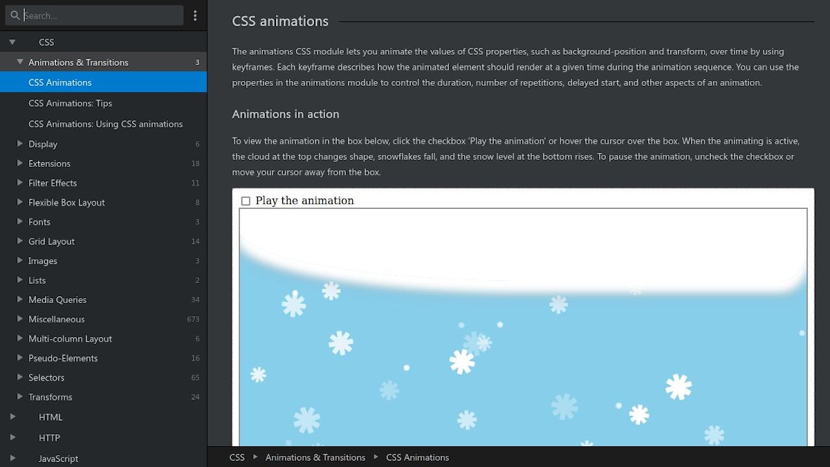 Devdocs: Un Genial Sitio De Código Abierto Para Desarrolladores 4 Geniales características o funcionalidades