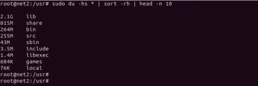 4 Ways To Find Large Files On Linux And Free Up Disk Space 7 4 ways to find large files on linux and free up disk space 6