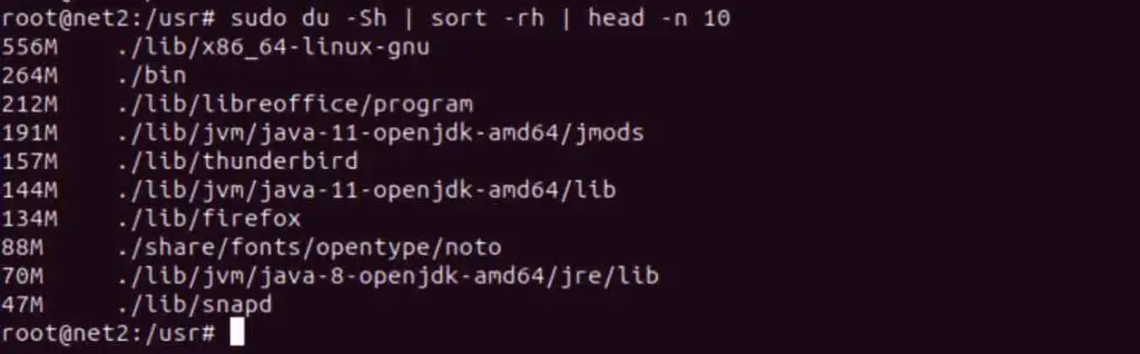 4 Ways To Find Large Files On Linux And Free Up Disk Space 8 4 ways to find large files on linux and free up disk space 7
