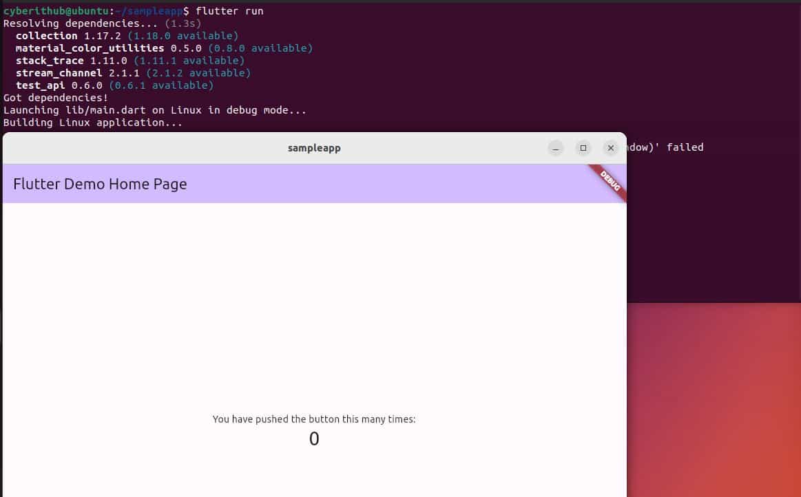 How To Install Flutter On Ubuntu 22.04 Lts (Jammy Jellyfish) 2 How to install flutter on ubuntu 22. 04 lts (jammy jellyfish) 2
