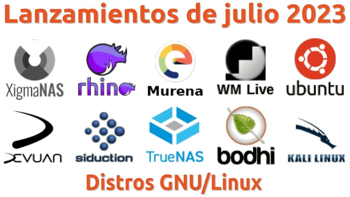 Lanzamientos De Agosto 2023: Xigmanas, Rhino, Murena Y Más 3 Todos los lanzamientos de agosto 2023 en distrowatch