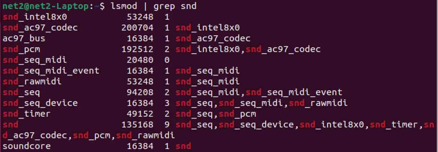 How To Display Your Sound Card Details Using The Terminal On Ubuntu 22.04 12 How to display your sound card details using the terminal on ubuntu 22. 04 12
