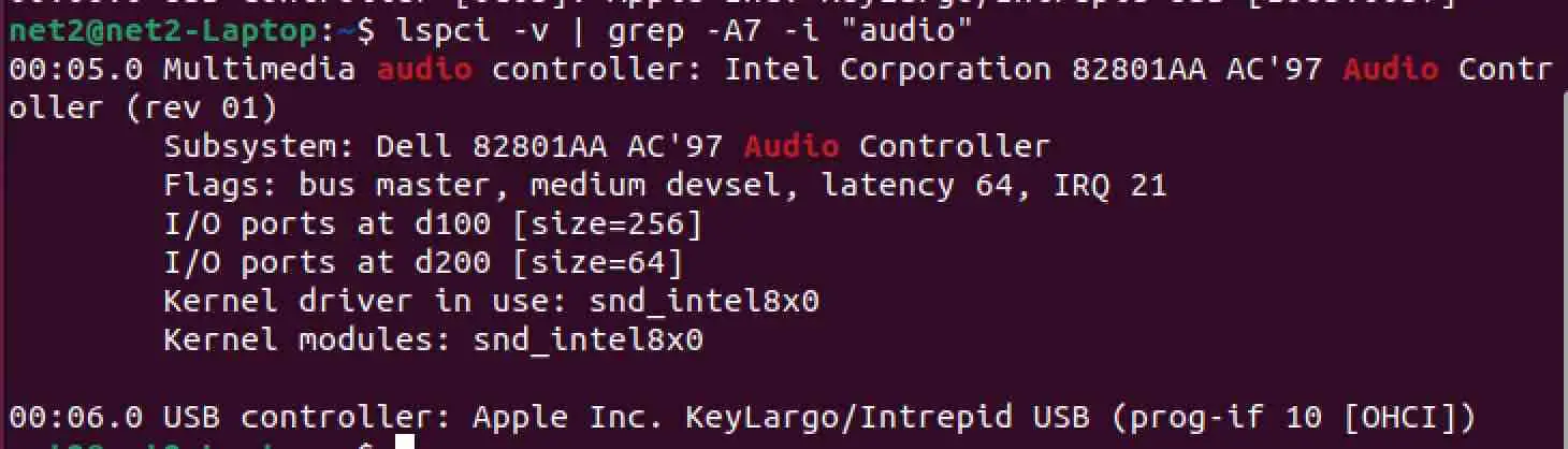 How To Display Your Sound Card Details Using The Terminal On Ubuntu 22.04 4 How to display your sound card details using the terminal on ubuntu 22. 04 4