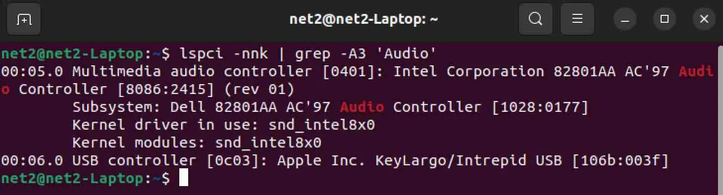 How To Display Your Sound Card Details Using The Terminal On Ubuntu 22.04 8 How to display your sound card details using the terminal on ubuntu 22. 04 8