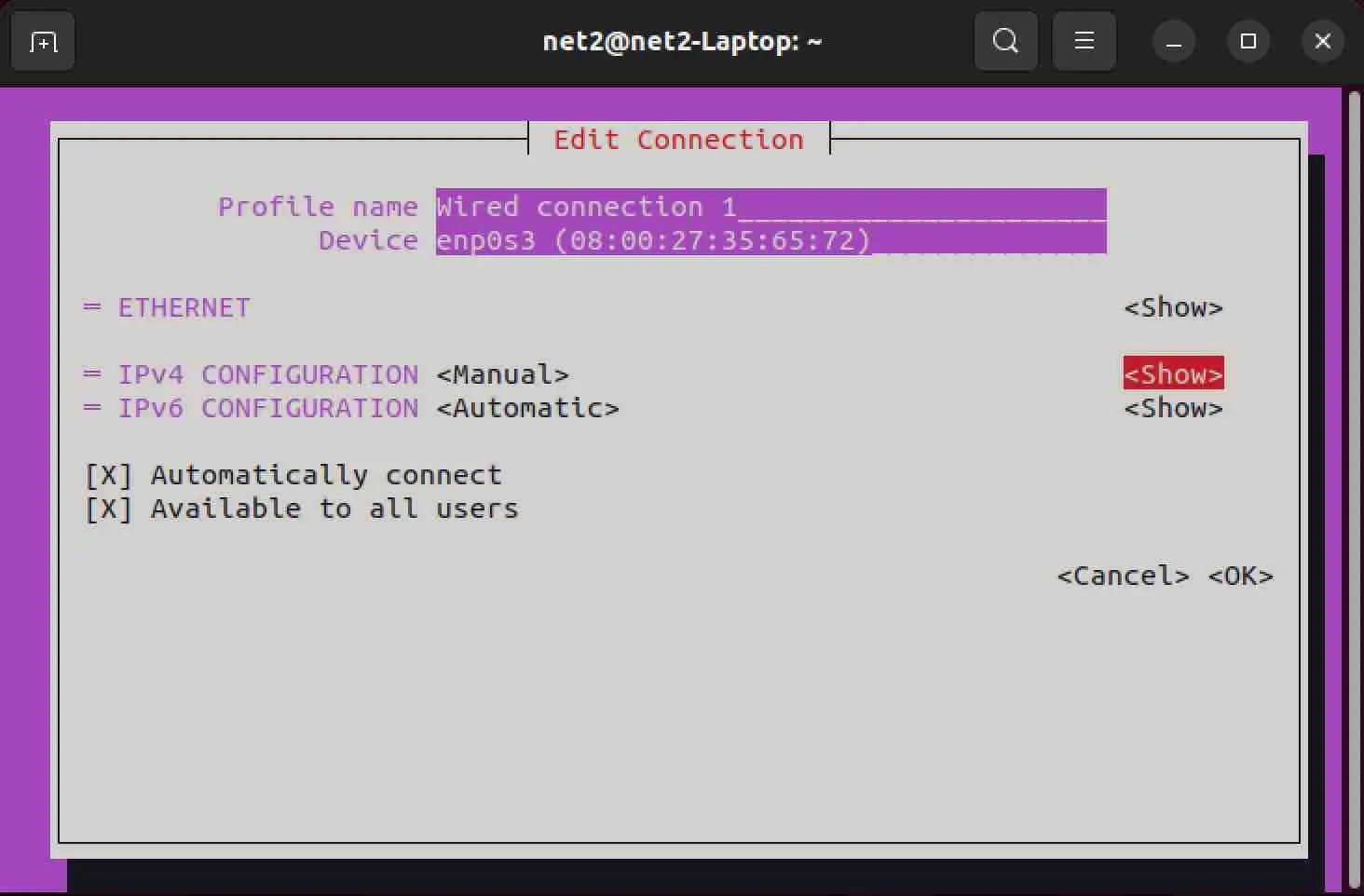 How To Configure Network Settings In Ubuntu 22.04 18 How to configure network settings in ubuntu 22. 04 10