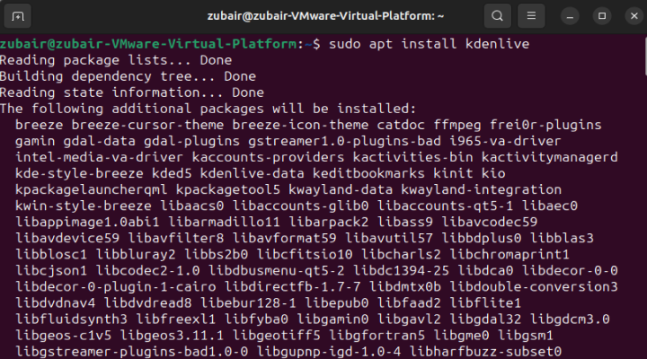 Install Kdenlive On Ubuntu 22.04 2 Install kdenlive on ubuntu 22. 04 2