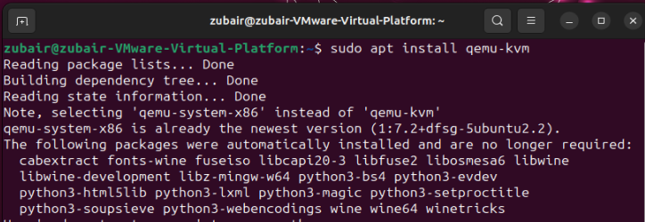 Install Qemu On Ubuntu 22.04 3 Install qemu on ubuntu 22. 04 3