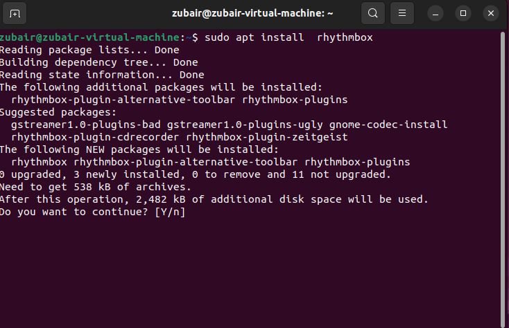 Install Rhythmbox On Ubuntu 22.04 2 Install rhythmbox on ubuntu 22. 04 2