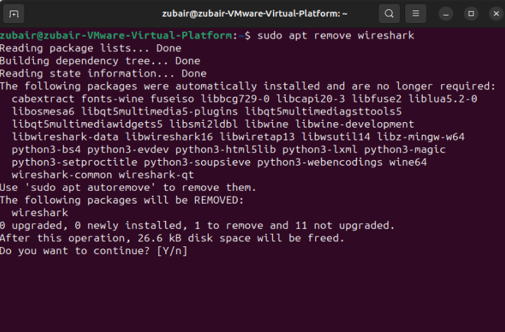 Install Wireshark On Ubuntu 22.04 7 Install wireshark on ubuntu 22. 04 7