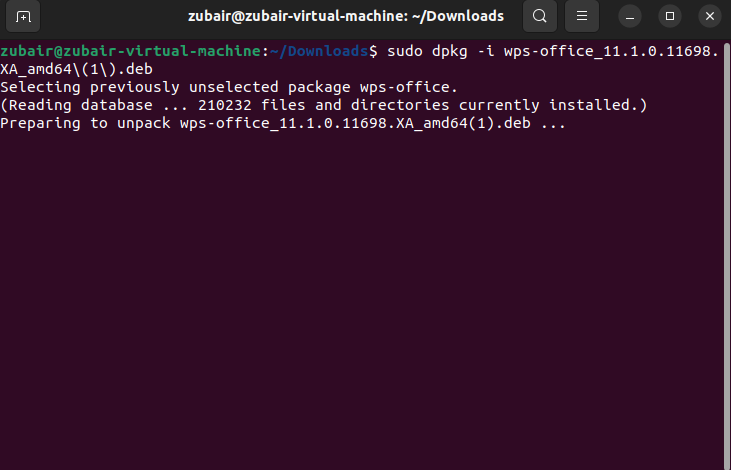Install Wps Office On Ubuntu 22.04 3 Install wps office on ubuntu 22. 04 3