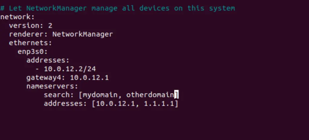 How To Configure Network Settings In Ubuntu 22.04 11 Netwrok manager- all devices 3