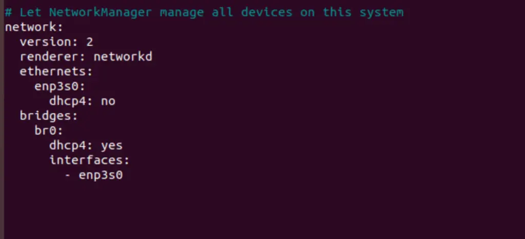 How To Configure Network Settings In Ubuntu 22.04 12 Netwrok manager - all devices