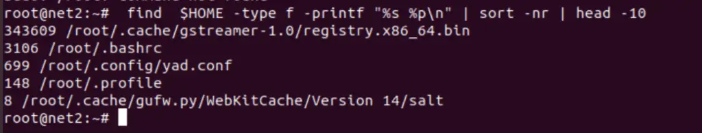 4 Ways To Find Large Files On Linux And Free Up Disk Space 3 4 ways to find large files on linux and free up disk space 3