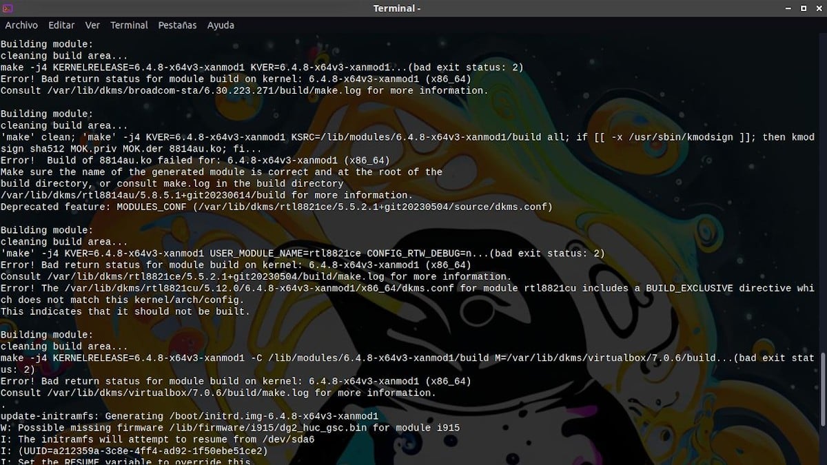 Xanmod: Un Kernel Linux Alternativo Y Mejorado Para Usos Varios 7 Pantallazo 3