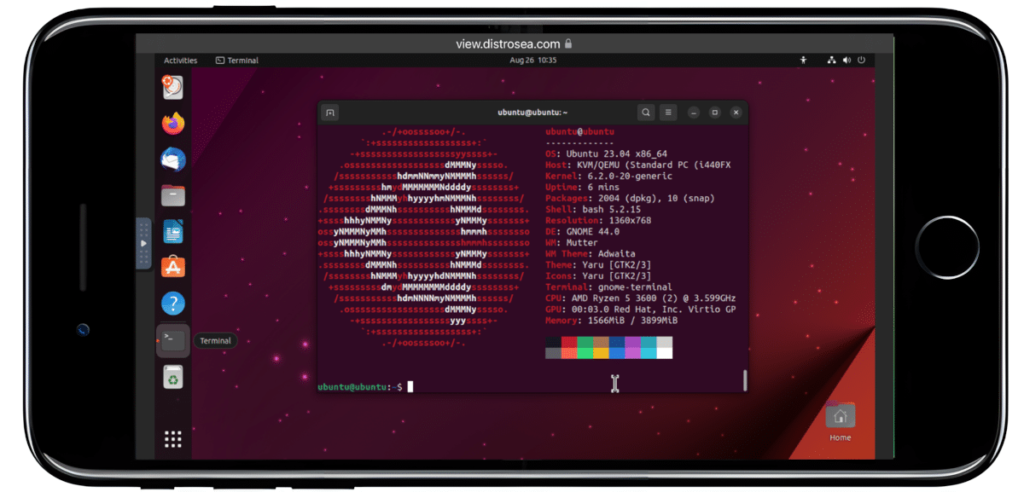 Cómo usar Ubuntu desde tu teléfono móvil o tablet (gracias a DistroSea) 12