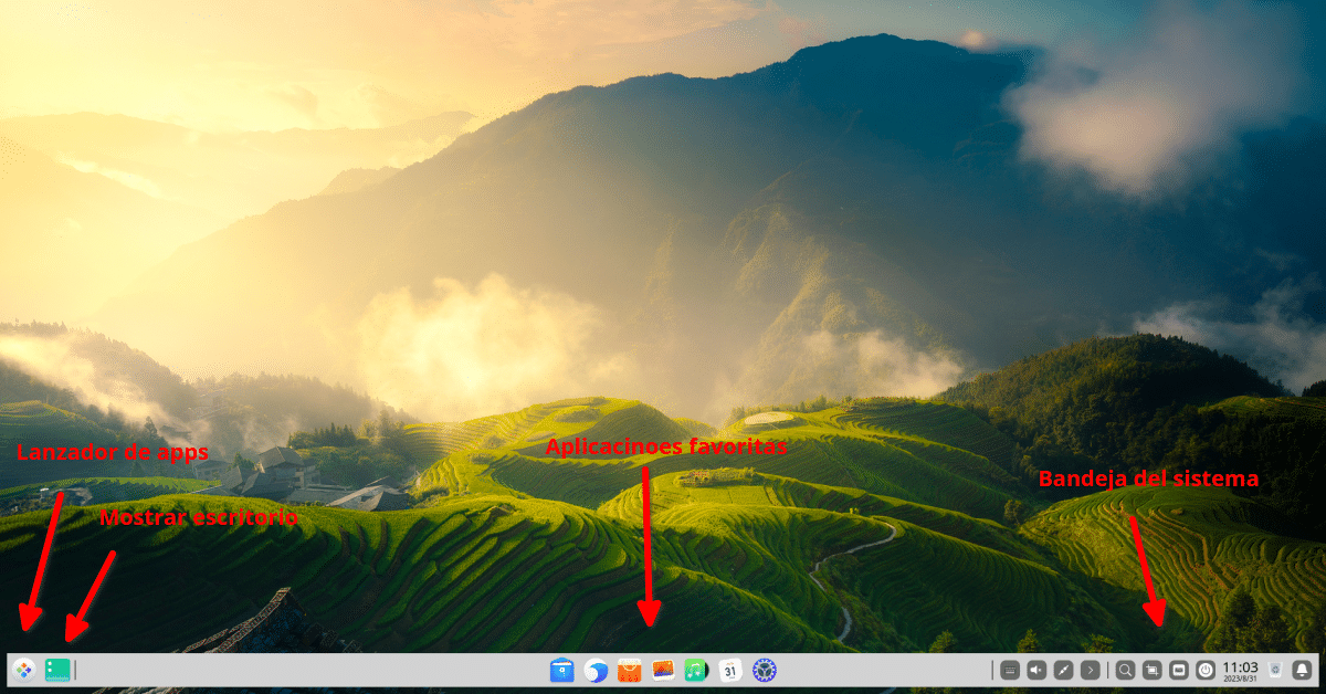 ¿Qué Es El Escritorio Deepin Y Por Qué Es Tan Popular Entre Los Usuarios De Linux? 2 Dock de deepin