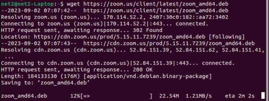 How to install Zoom on Ubuntu 22.04 2
