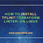 How to install tflint (terraform linter) on linux