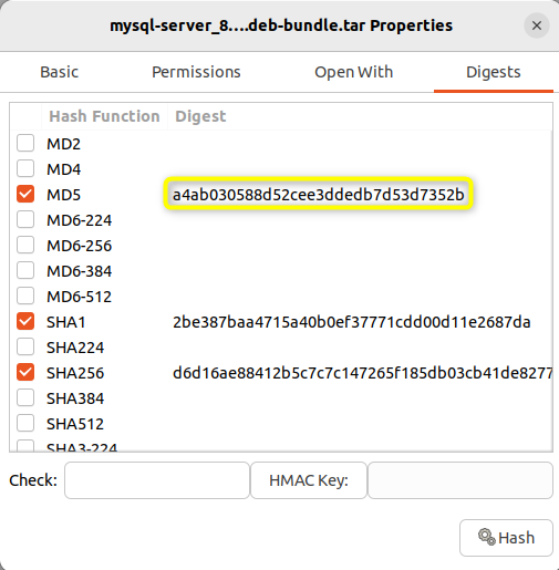 How To Get Md5 Hash Of A File In Ubuntu 22.04? 13 How to get md5 hash of a file in ubuntu 22. 04? 13