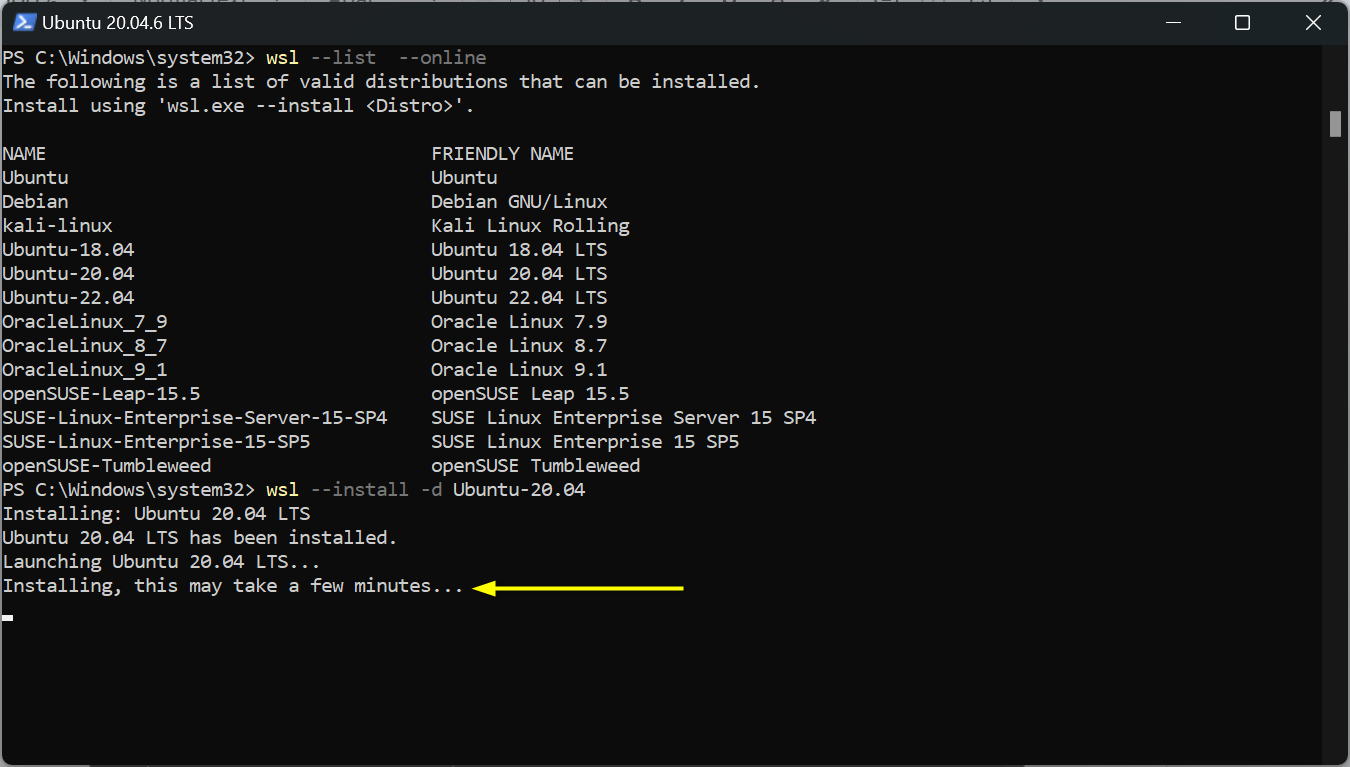 Install Ubuntu On Wsl2 On Windows 10/11 20 Install ubuntu on wsl2 on windows 10/11 20