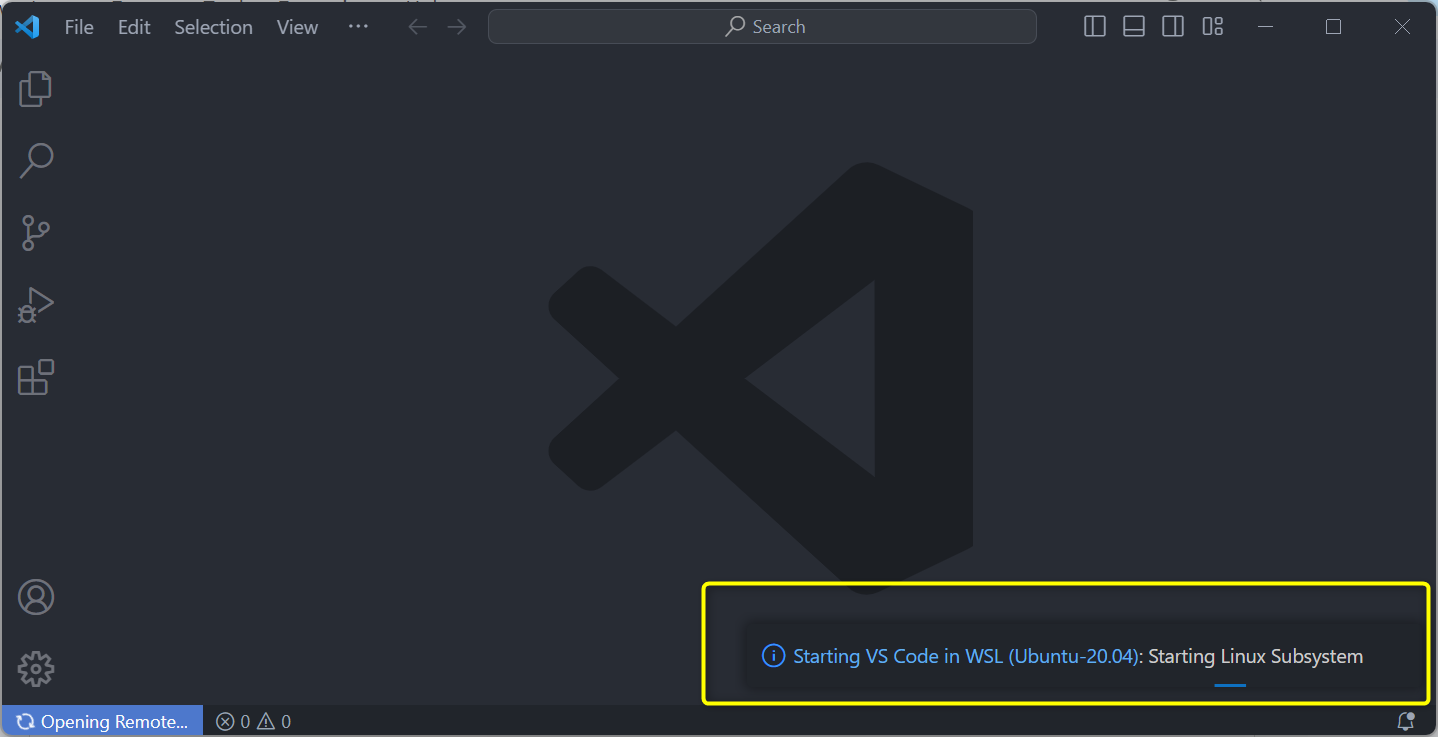 Working With Visual Studio Code On Ubuntu On Wsl2 13 Working with visual studio code on ubuntu on wsl2 13