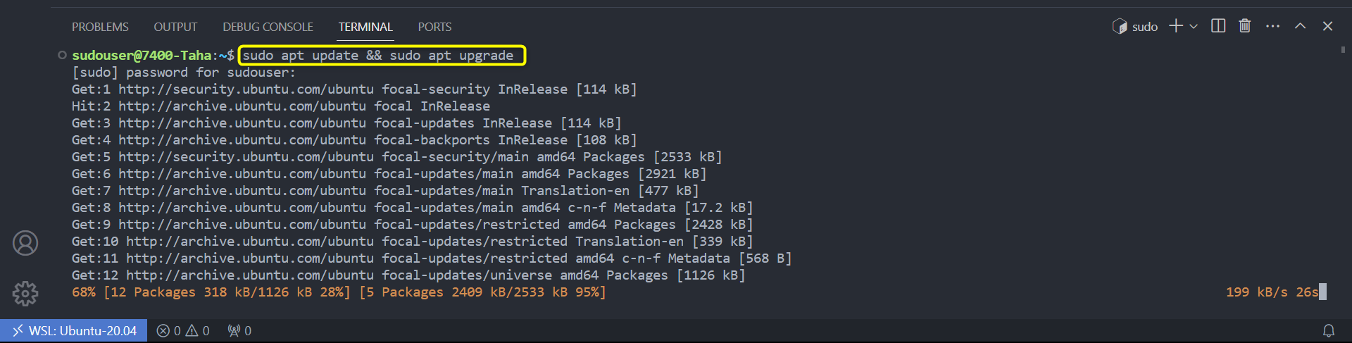 Working With Visual Studio Code On Ubuntu On Wsl2 16 Working with visual studio code on ubuntu on wsl2 16