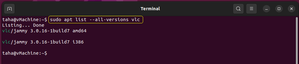 How to install a specific version of some packages in linux/ubuntu?