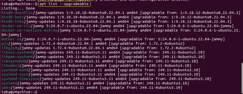 How To List All Installed Packages In Ubuntu Using Apt? 17 How to list all installed packages in ubuntu using apt? 17