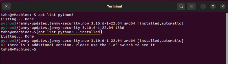 How To List All Installed Packages In Ubuntu Using Apt? 8 How to list all installed packages in ubuntu using apt? 8