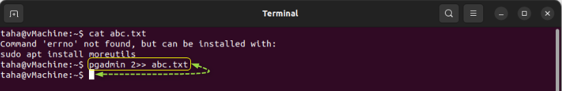 How To Save Terminal Output To A File In Ubuntu? 13 How to save terminal output to a file in ubuntu? 13