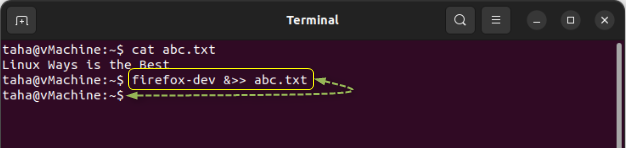 How To Save Terminal Output To A File In Ubuntu? 22 How to save terminal output to a file in ubuntu? 22