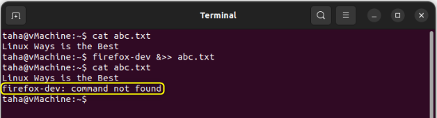 How To Save Terminal Output To A File In Ubuntu? 23 How to save terminal output to a file in ubuntu? 23