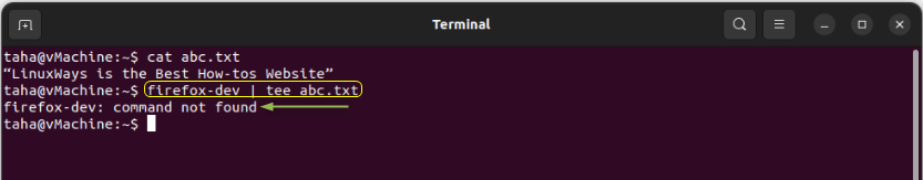 How To Save Terminal Output To A File In Ubuntu? 31 How to save terminal output to a file in ubuntu? 31
