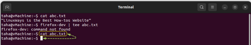 How To Save Terminal Output To A File In Ubuntu? 32 How to save terminal output to a file in ubuntu? 32