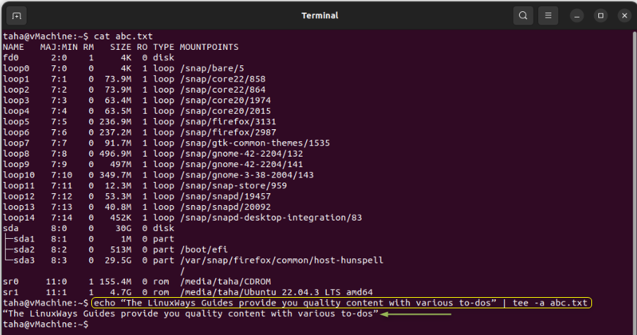 How To Save Terminal Output To A File In Ubuntu? 34 How to save terminal output to a file in ubuntu? 34