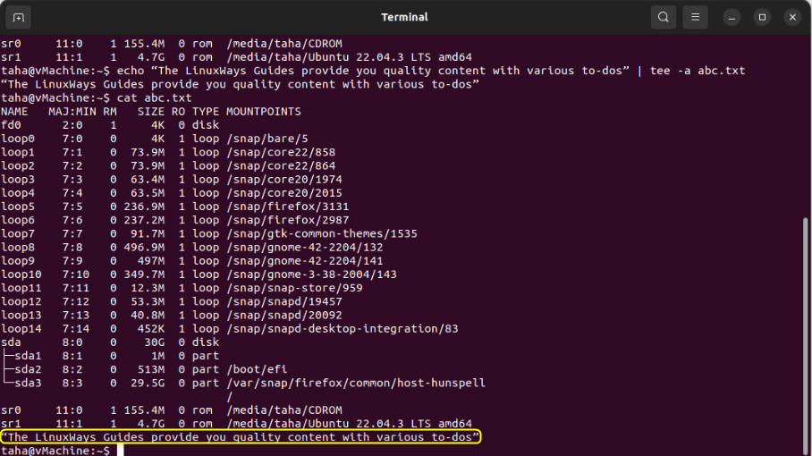 How To Save Terminal Output To A File In Ubuntu? 35 How to save terminal output to a file in ubuntu? 35