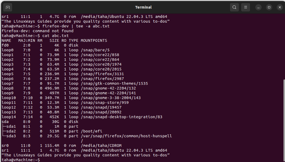 How To Save Terminal Output To A File In Ubuntu? 38 How to save terminal output to a file in ubuntu? 38