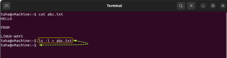 How To Save Terminal Output To A File In Ubuntu? 4 How to save terminal output to a file in ubuntu? 4