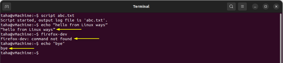 How To Save Terminal Output To A File In Ubuntu? 41 How to save terminal output to a file in ubuntu? 41